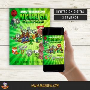 PVZ invitaciones digitales by Susaneda