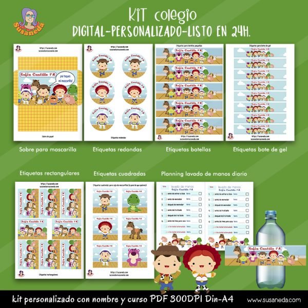 Toy Story kit colegio | Susaneda Shop