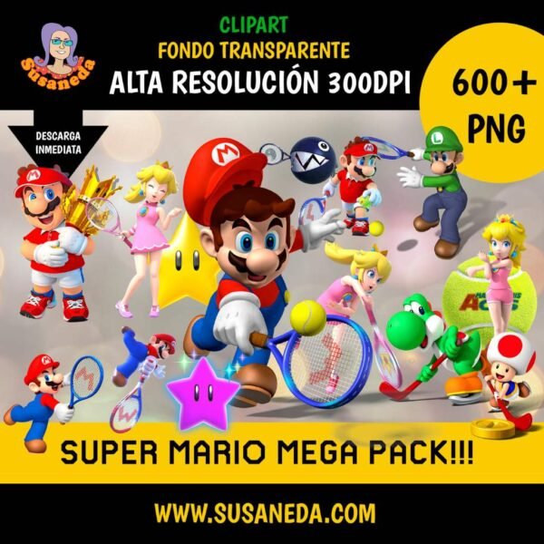 SuperMario clipart by Susaneda 10 | Susaneda Shop