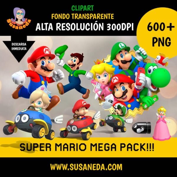 SuperMario clipart by Susaneda 2 | Susaneda Shop