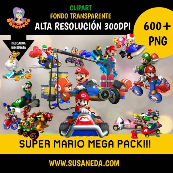 SuperMario clipart by Susaneda 8 | Susaneda Shop