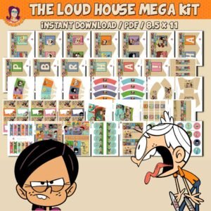 The Loud House Printable Party kit by Susaneda