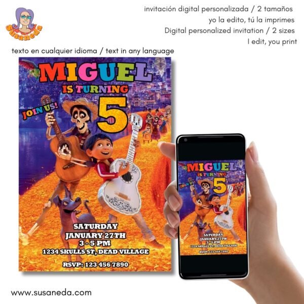 Invitación COCO 3