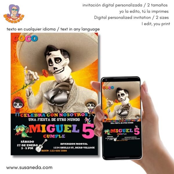 Invitación COCO 1