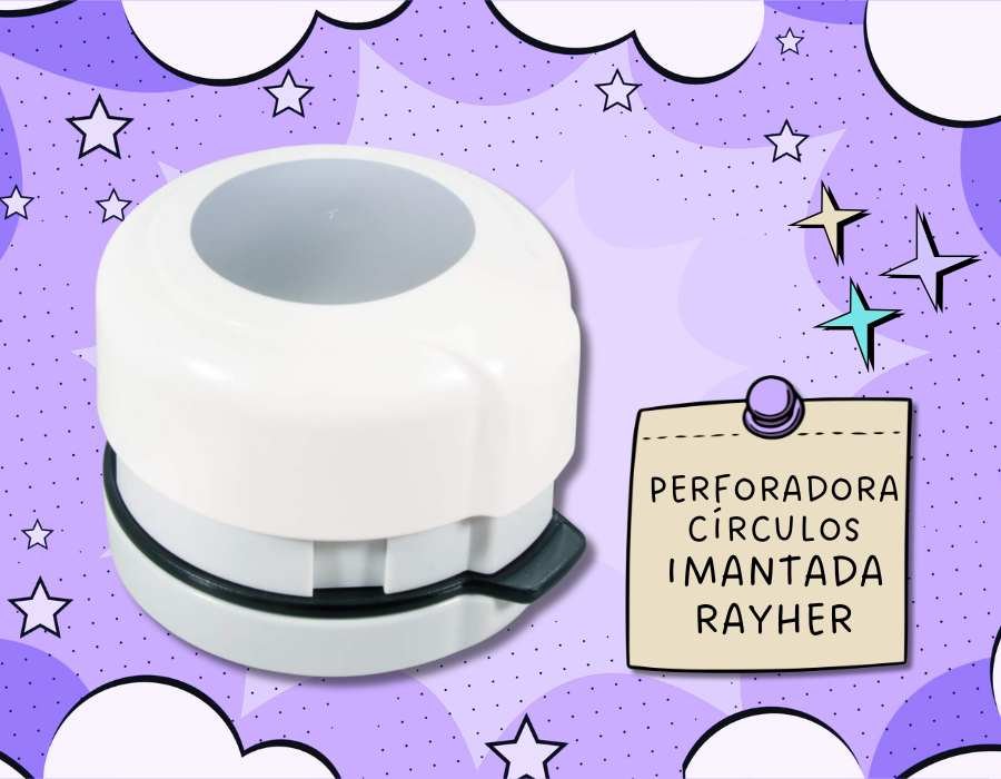 RAYHER PERFORADORA PAPEL IMANTADA | Susaneda Shop