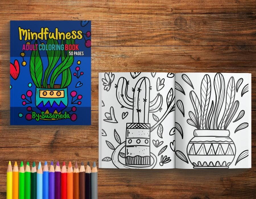 mindfulness coloring book