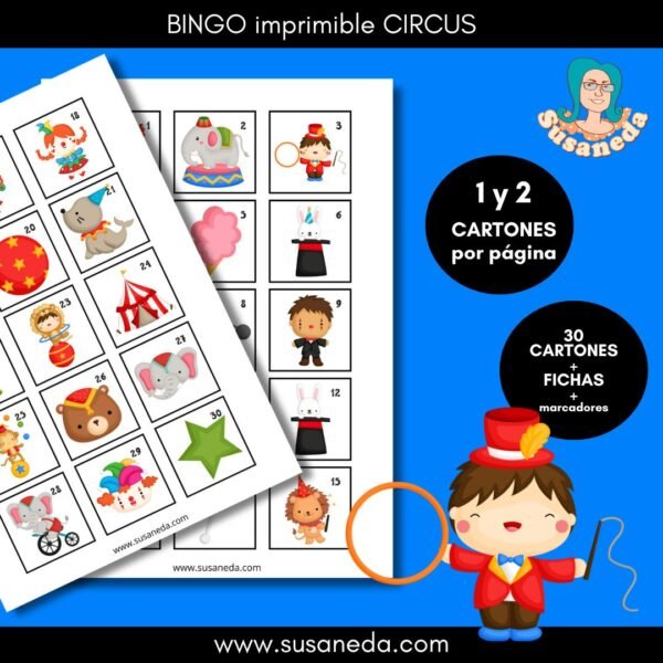 Bingo CIRCUS by Susaneda