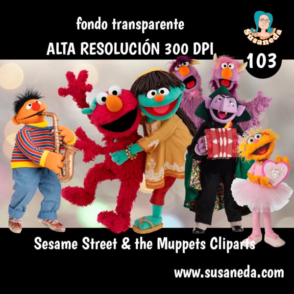 Sesame Street clipart - Imagen 6