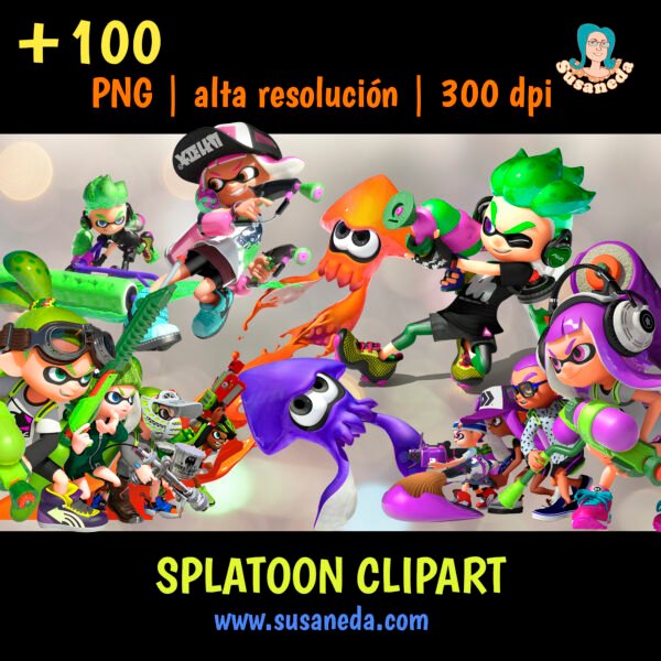 Splatoon_clipart_pack