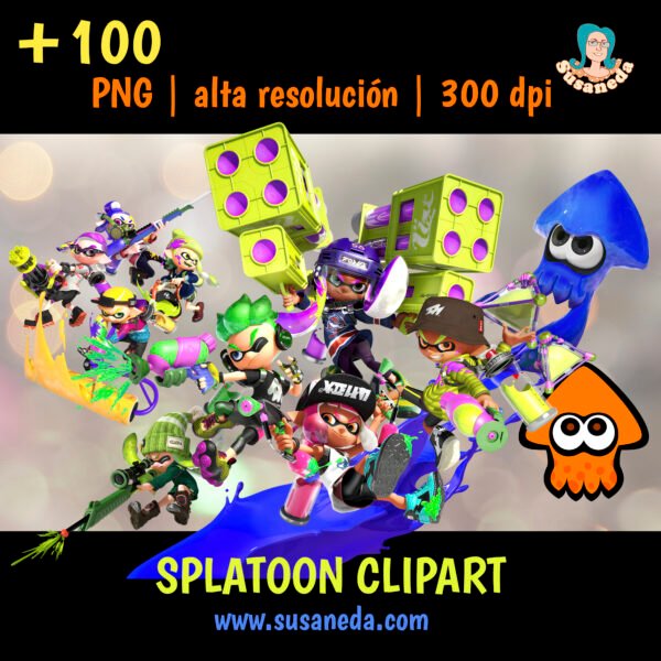 Splatoon clipart - Imagen 3