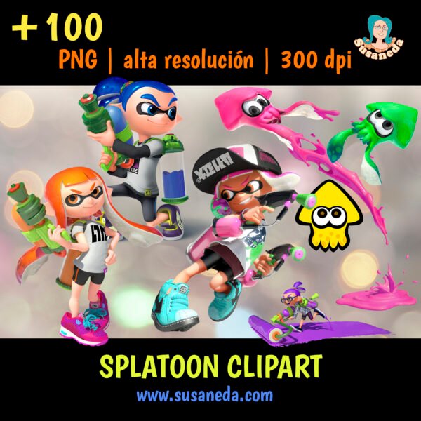 Splatoon clipart - Imagen 2