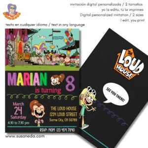 Invitación The Loud House