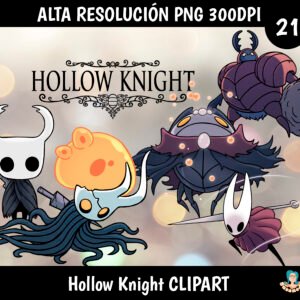 Hollow Knight clipart pack