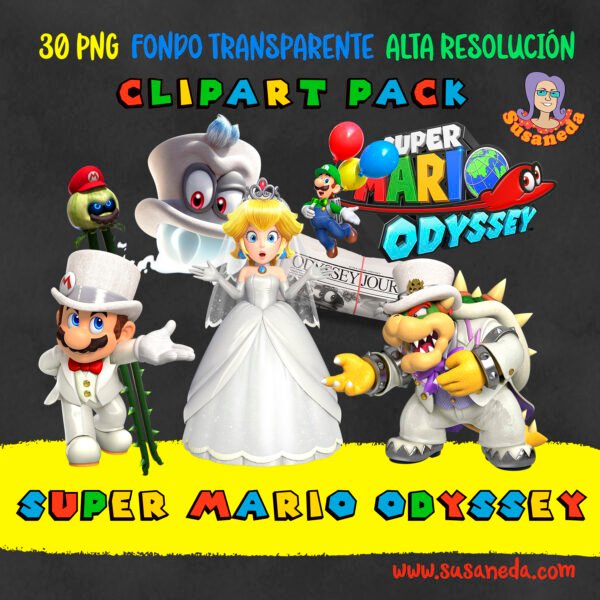 SUPER MARIO ODYSSEY clipart
