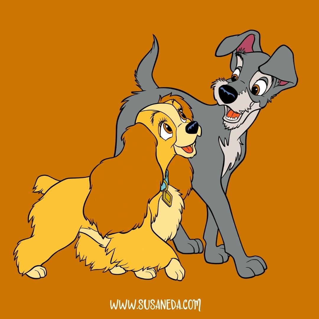 La Dama y el Vagabundo imprimibles by Susaneda