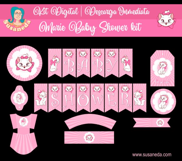 Marie Baby Shower kit