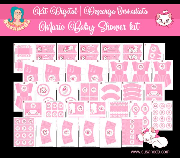 Marie Baby Shower kit