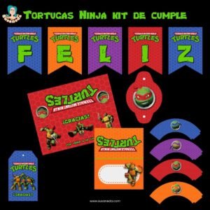TMNT kit en español