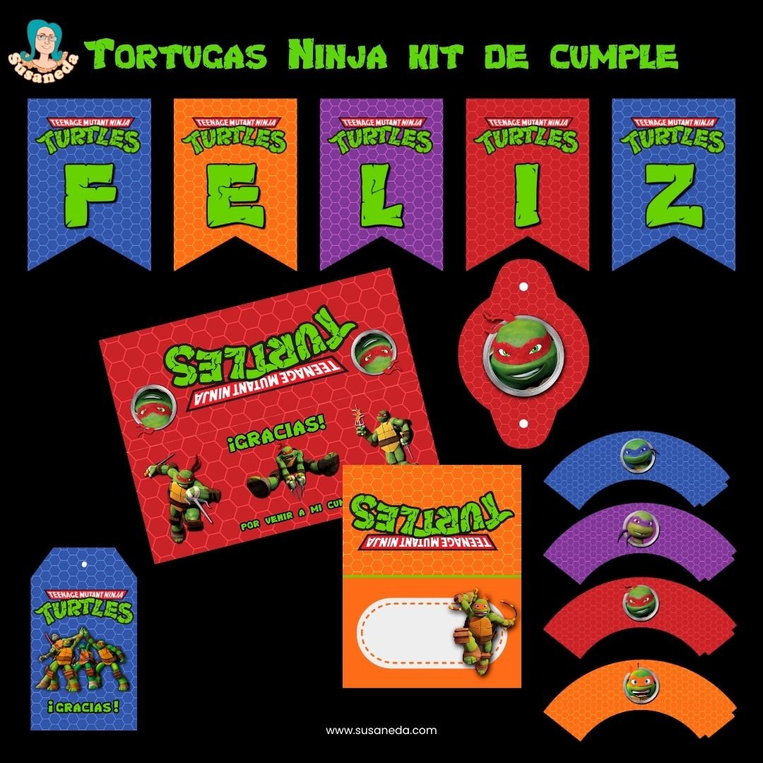 TMNT kit en español