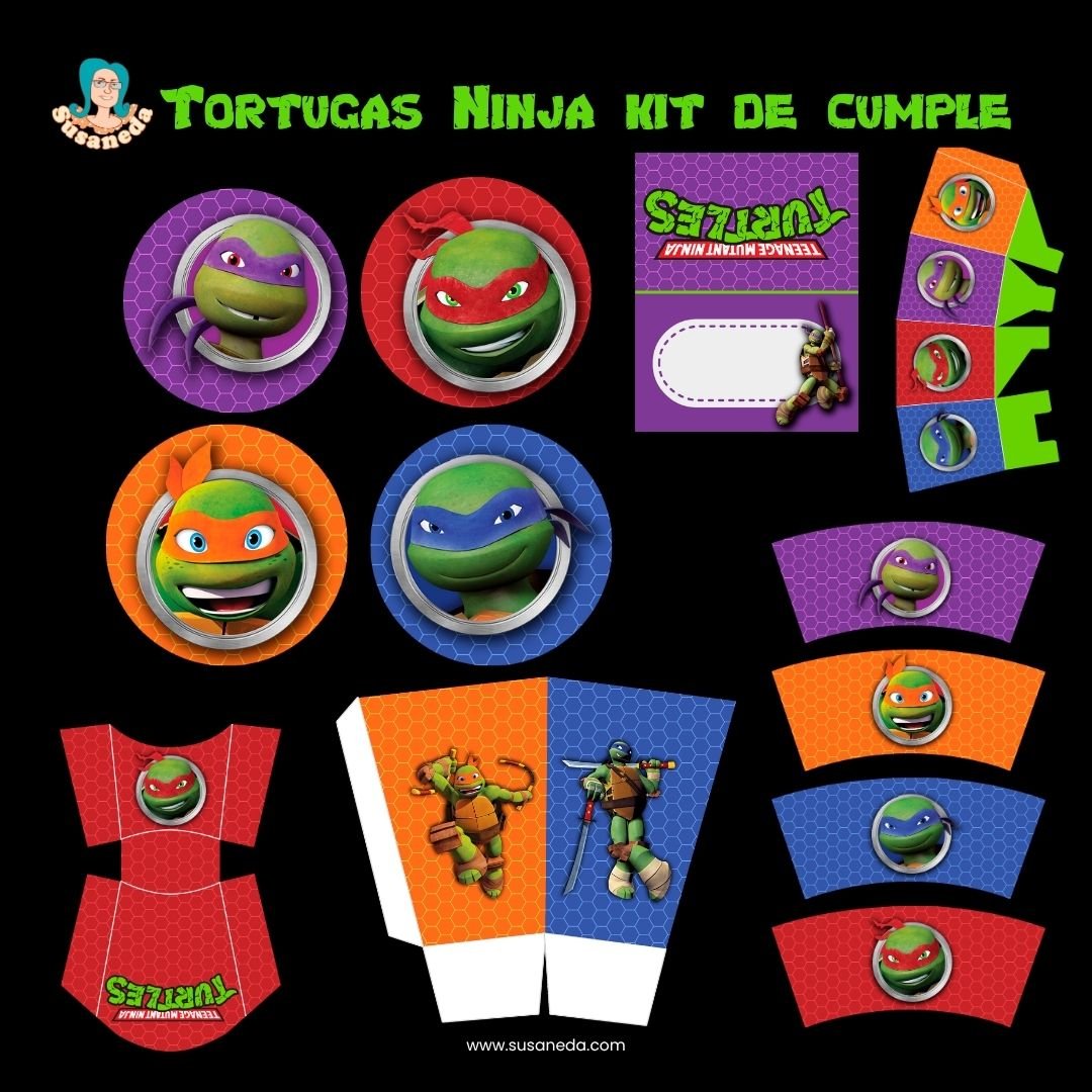TMNT kit en español