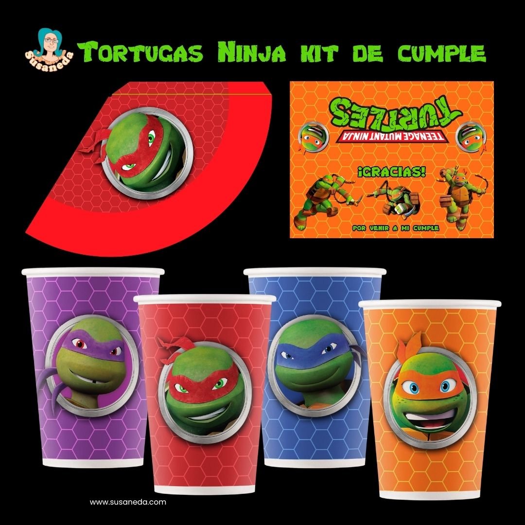 TMNT kit en español