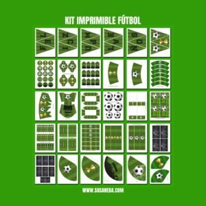 kit imprimible fútbol